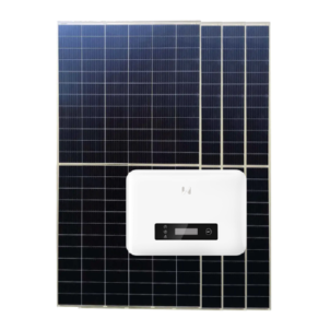 kit solar residencial básico on grid 3 kw monofásico 300 kwh x mes